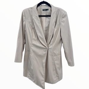Boohoo Patent Blazer